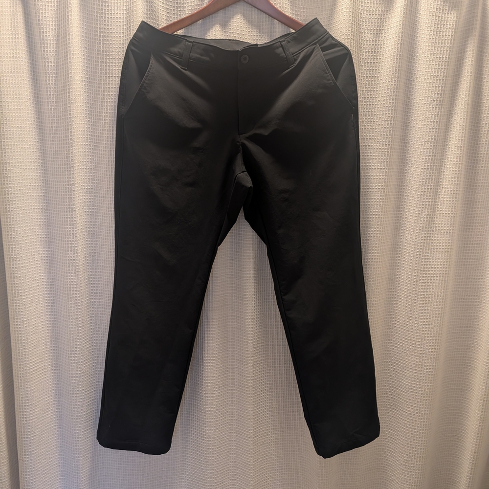 Under Armour Black Chinos